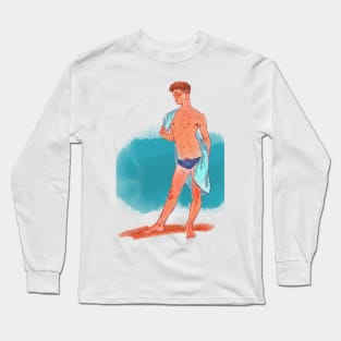 On the beach Long Sleeve T-Shirt